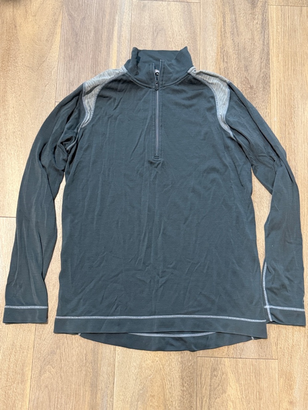 Smartwool SS603 Men's NTS Merino Wool Pullover Zip T -